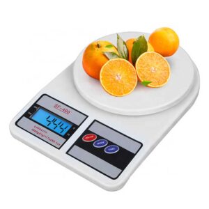 BASCULA ELECTRÓNICA CON PANTALLA DIGITAL PARA COCINA.